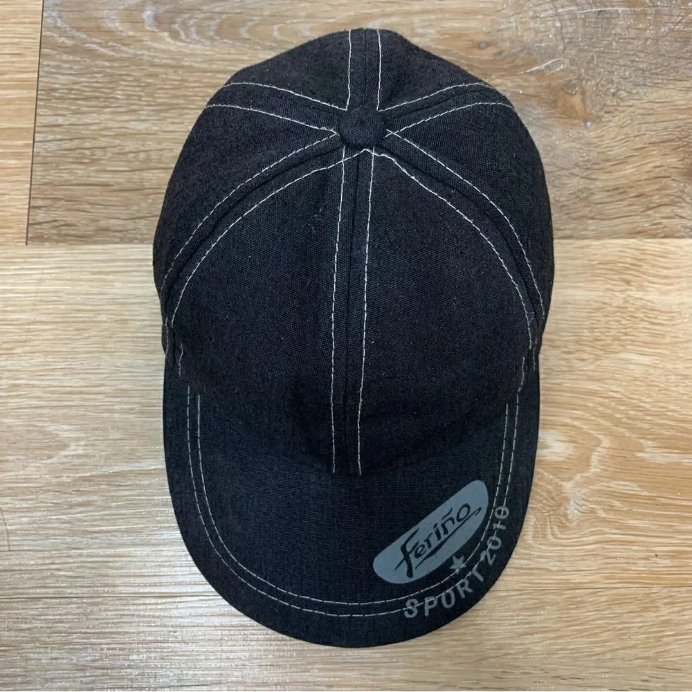 Ferino Sport 2010 Vintage Baby Boy Size 2T Black Hat Cap - Picture 2 of 12